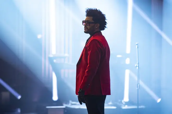 The Weeknd on The Late Late Show with James Corden, 2021