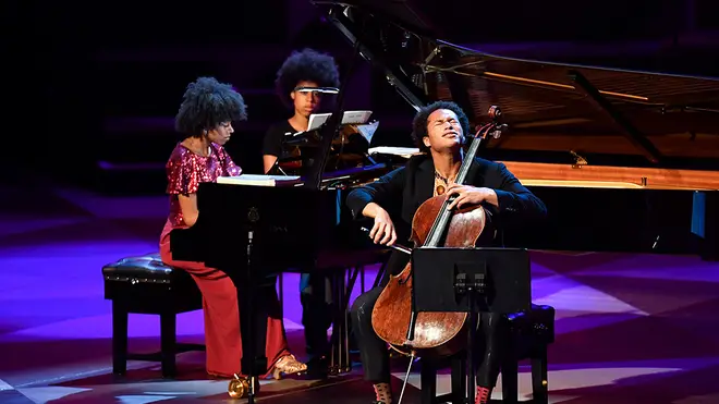 Isata and Sheku Kanneh-Mason are among star classical artists to perform in an empty auditorium during the coronavirus pandemic.