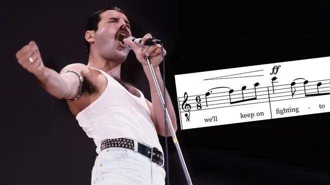 Freddie Mercury ‘We Are The Champions’ vocals