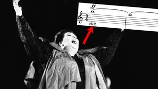 When Montserrat Caballé sang a 16-second-long high B at the Met Opera