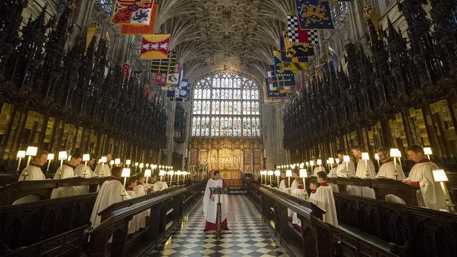St George’s Chapel, Windsor Castle, is shaped by the history of the British Monarchy