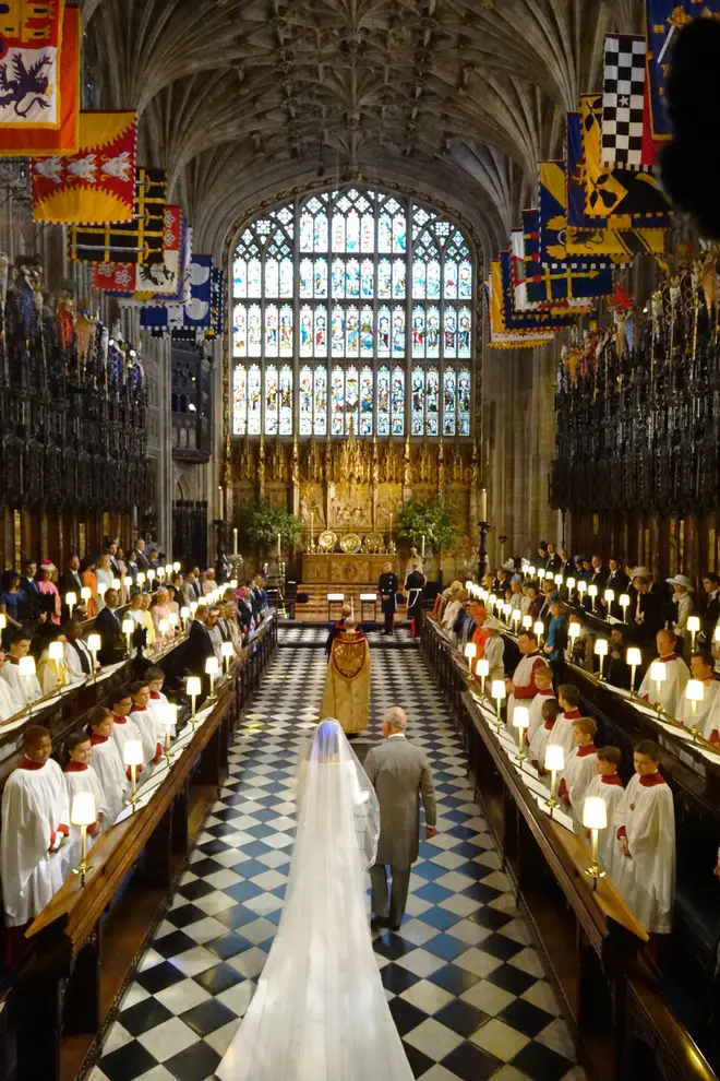 Harry and Meghan, The Duke and Duchess of Sussex, wed at St George’s Chapel in 2018