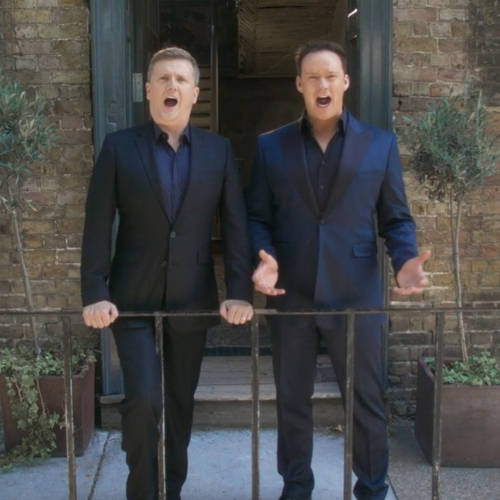 Aled Jones and Russell Watson's new music video
