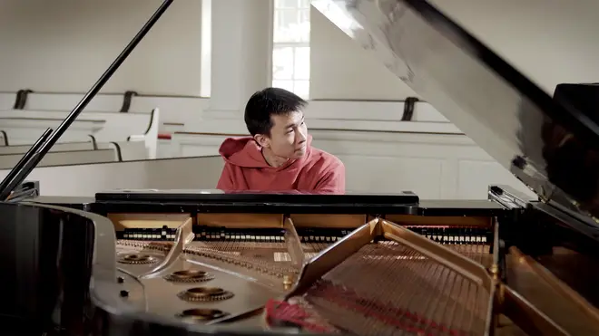 Pianist Thomas Deng didn’t have an orchestra to accompany him, so he played every part of a Chopin concerto.