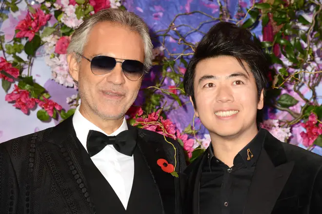 Andrea Bocelli and Lang Lang attended the London premiere