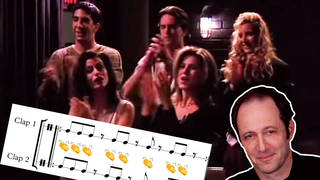 The ‘Friends’ theme, but it's Steve Reich’s Clapping Music