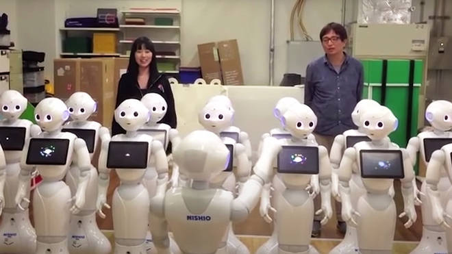 Robot choir sings Beethoven’s ‘Choral’ Symphony in harmony