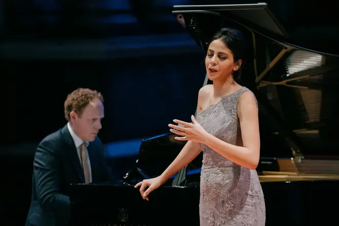 Fatma Said and Joseph Middleton perform at Leeds Town Hall in March