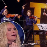 Judge reacts as string quartet Kvartett Saphir play Shostakovich on Norway's Got Talent