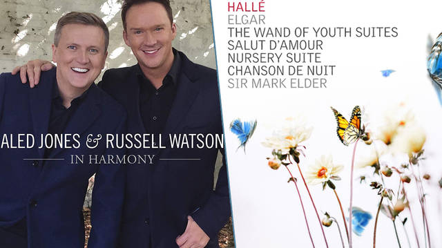 New Releases: Aled Jones and Russell Watson – In Harmony, Hallé & Sir Mark Elder – Elgar 'Wand of Youth'