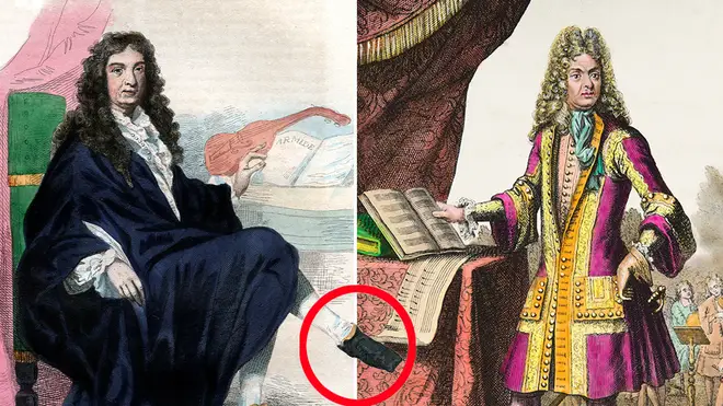 Jean-Baptiste Lully died after stabbing his own foot with a conducting staff