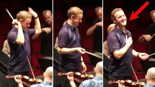 Florida orchestra expertly pranked their British conductor who was expecting ‘The Star-Spangled Banner’