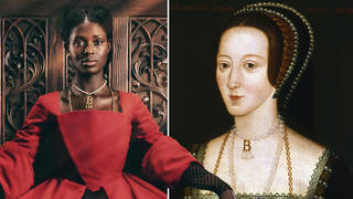 Anne Boleyn is played by Jodie Turner-Smith in Channel 5 TV series