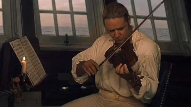 Russell Crowe learned the violin for his role in Master and Commander