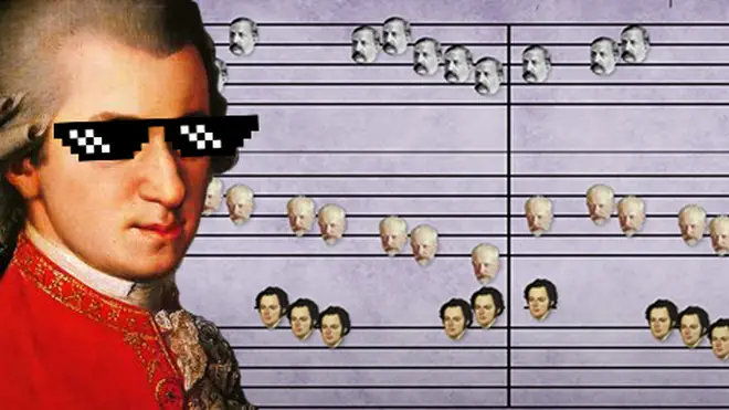 A genius has created a classical music mashup of 70 pieces by famous composers