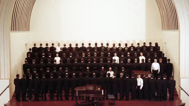 San Francisco Gay Men's Chorus demonstrating impact of AIDS on the choir - May 1993