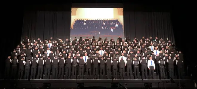 San Francisco Gay Men's Chorus photo, recreated in 2018