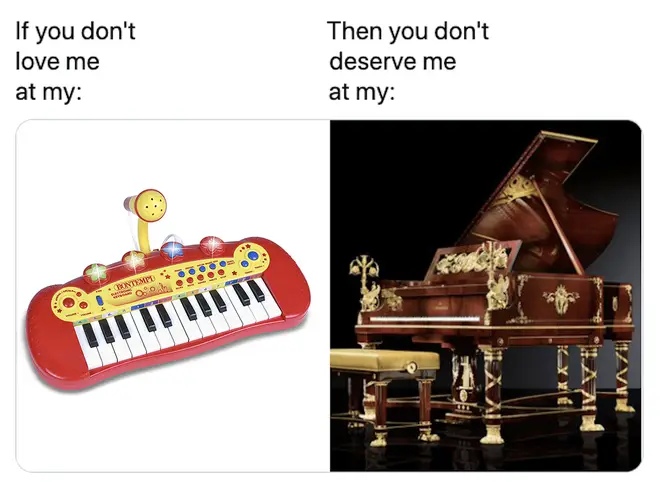 Toy piano meme