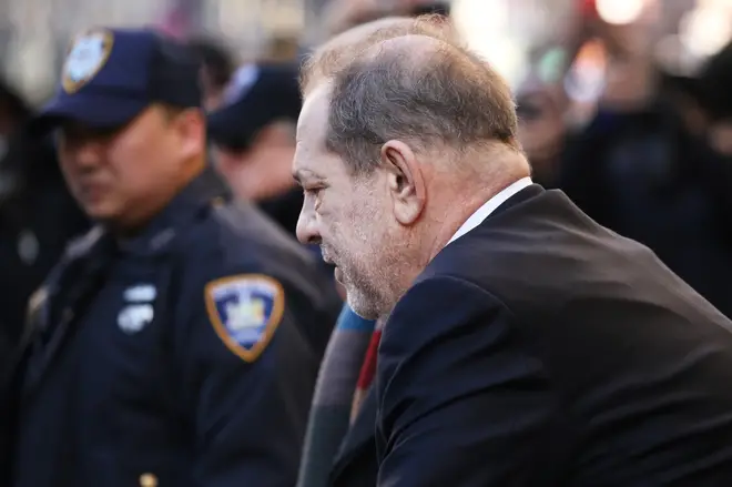 Harvey Weinstein was convicted of rape, and sentenced to 23 years in prison