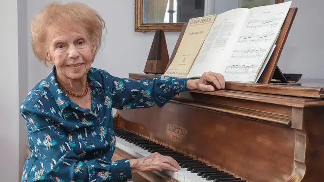 Colette Maze is one of the world's oldest pianists