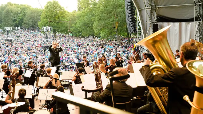 Klassik Open Air on in August 2018 with the Nuremberg Symphony Orchestra