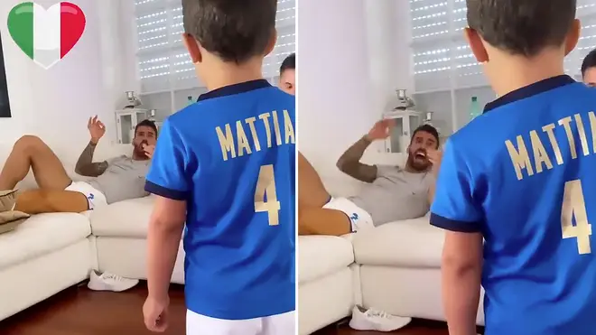 Footballer sings Italy’s national anthem as he rests ruptured Achilles tendon