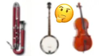 Can you name these blurred-out musical instruments?