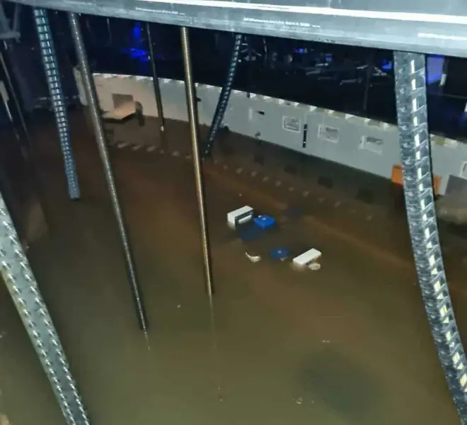 Wuppertal Opera House’s orchestra pit is under water after flooding in western Germany