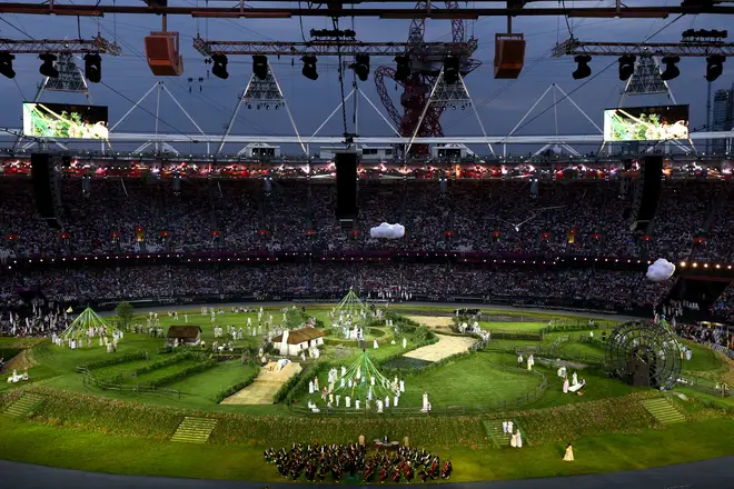 London Symphony Orchestra performs during the Opening Ceremony of the London 2012 Olympic Games