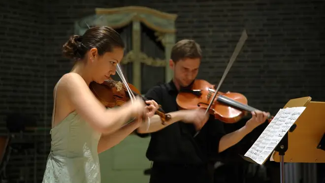 University music students perform in a concert