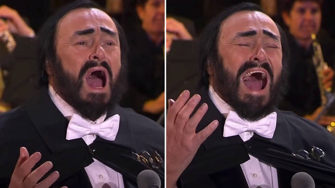 Quando Pavarotti canta il suo ultimo 'Nesun Dorma' per concludere la cerimonia di apertura olimpica in Italia