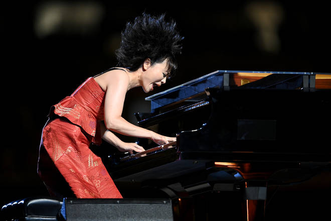 Jazz pianist and composer Hiromi wowed audiences at the 2020 Opening Ceremony