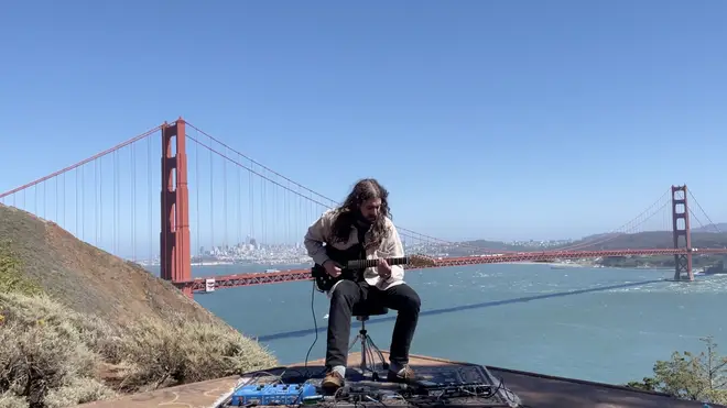 Nate Mercereau duets with the Golden Gate Bridge