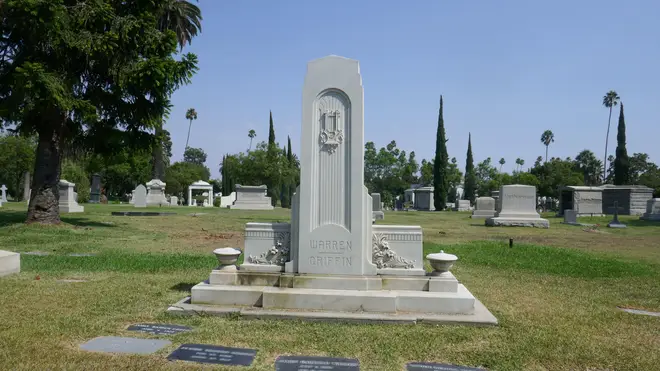 Elinor Remick Warren Griffin's grace at Hollywood Forever Cemetery