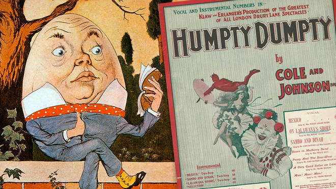 What are the origins of ‘Humpty Dumpty Sat on a Wall’, and what do the lyrics mean?