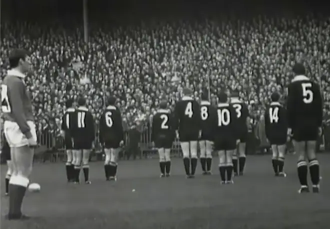 1967 Welsh rugby game at Cardiff Arms Park