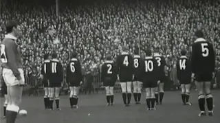 1967 Welsh rugby game at Cardiff Arms Park
