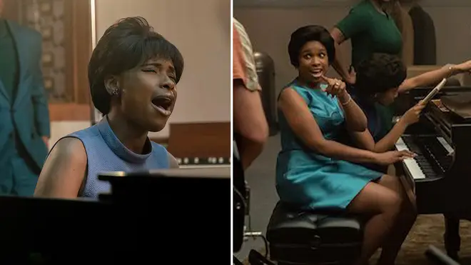 Is Jennifer Hudson really playing piano and singing in ‘Respect’?