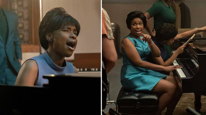Is Jennifer Hudson really playing piano and singing in ‘Respect’?