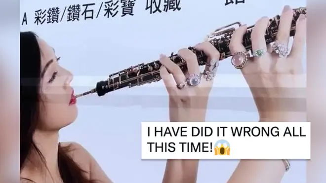 Oboe rings stock photo fail