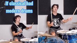 If classical music had modern drums...