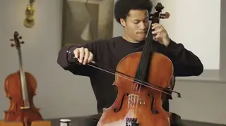 Sheku Kanneh-Mason plays Rostropovich's cello