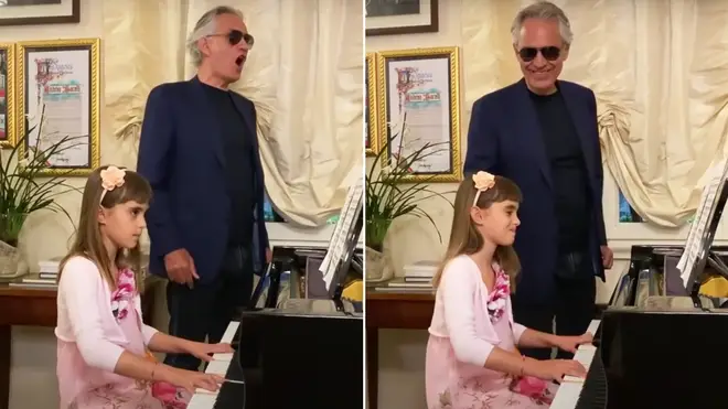 Andrea Bocelli’s ‘Ich Liebe Dich’ father-daughter duet is too much for our hearts