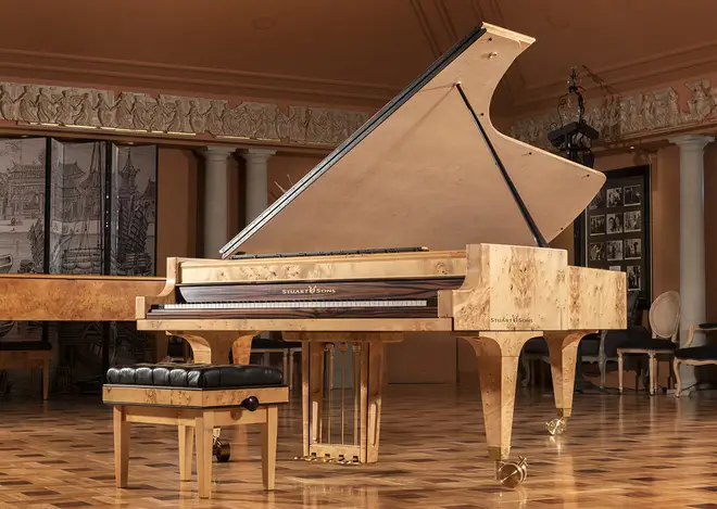 Nine-octave Stuart & Sons piano