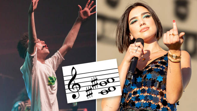 Jacob Collier and Dua Lipa use microtones in their music