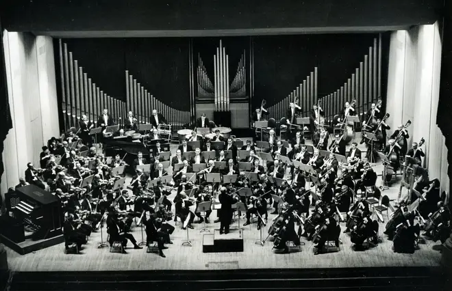 Promotional photo of Philadelphia Orchestra c.1970