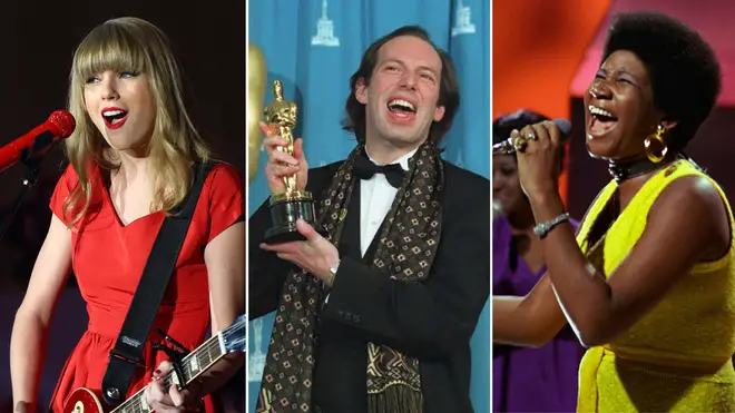 Taylor Swift, Hans Zimmer, Aretha Franklin