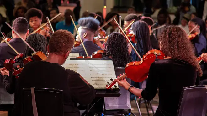 Chineke! Juniors Orchestra Performing at Southbank Centre, London