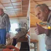 93-year-old man with Alzheimer’s is enraptured by granddaughter’s piano playing, despite not remembering her