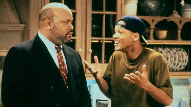 James Avery and Will Smith on The Fresh Prince of Bel-Air